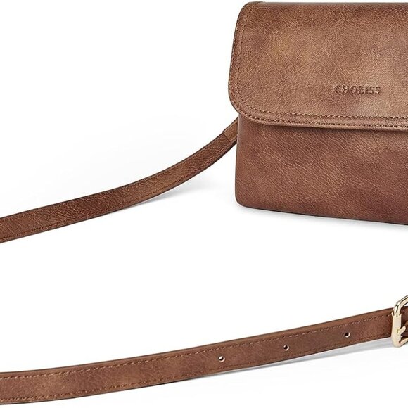 Small Crossbody Bags for Women, Vegan Leather Cell Phone Purse, Mini Travel Purs - Picture 1 of 6